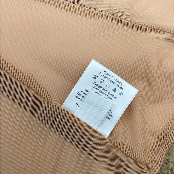 NWT Miaou Aphex Printed Faux Leather Corset Top - Beige, Multi  Size 3X - Picture 14 of 14